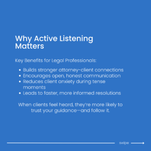 active listening in law