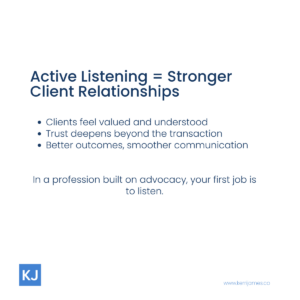 active listening in law