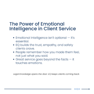 emotional intelligence in client service
