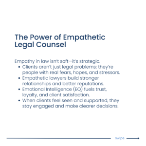 Kerri James | Beyond the Case: Connecting with Clients Through Empathetic Legal Counsel Empathetic legal counsel