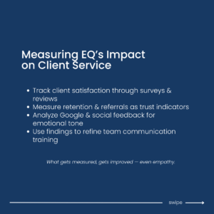 emotional intelligence in client service