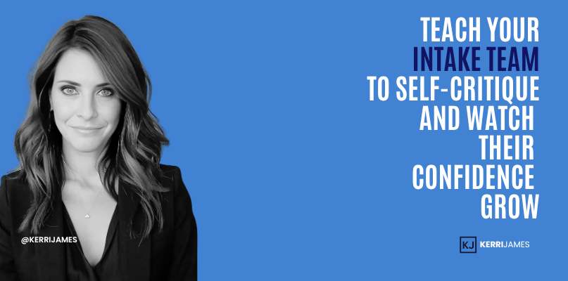 self-critiquing intake calls