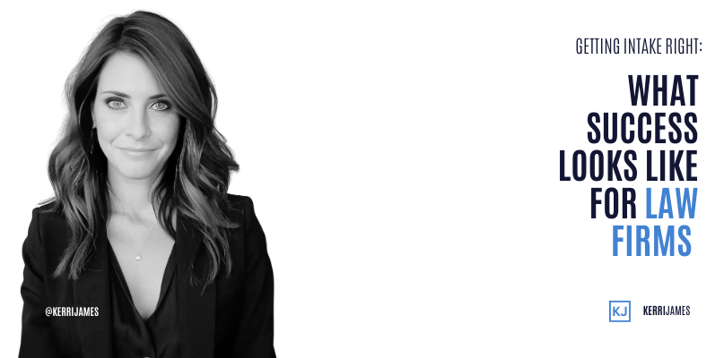 Law firm intake services